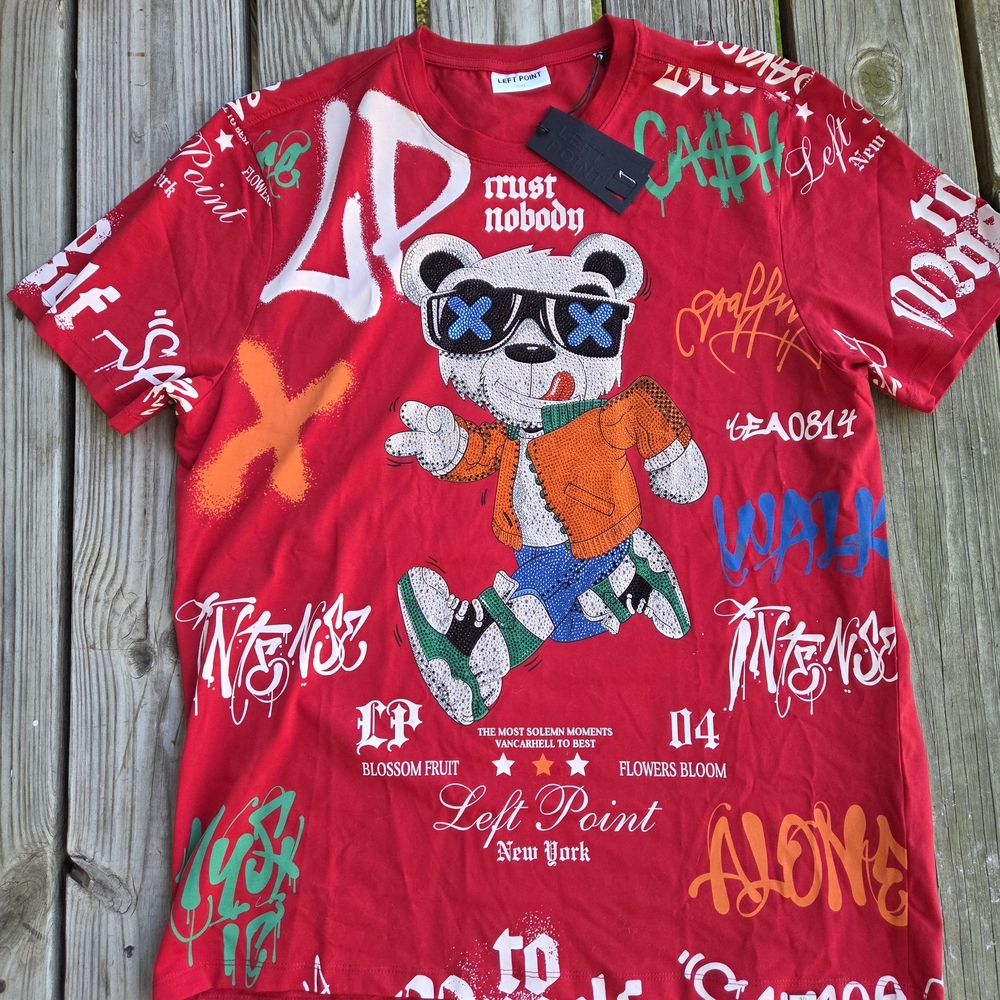 NWT Limited Edition Crystal Tee